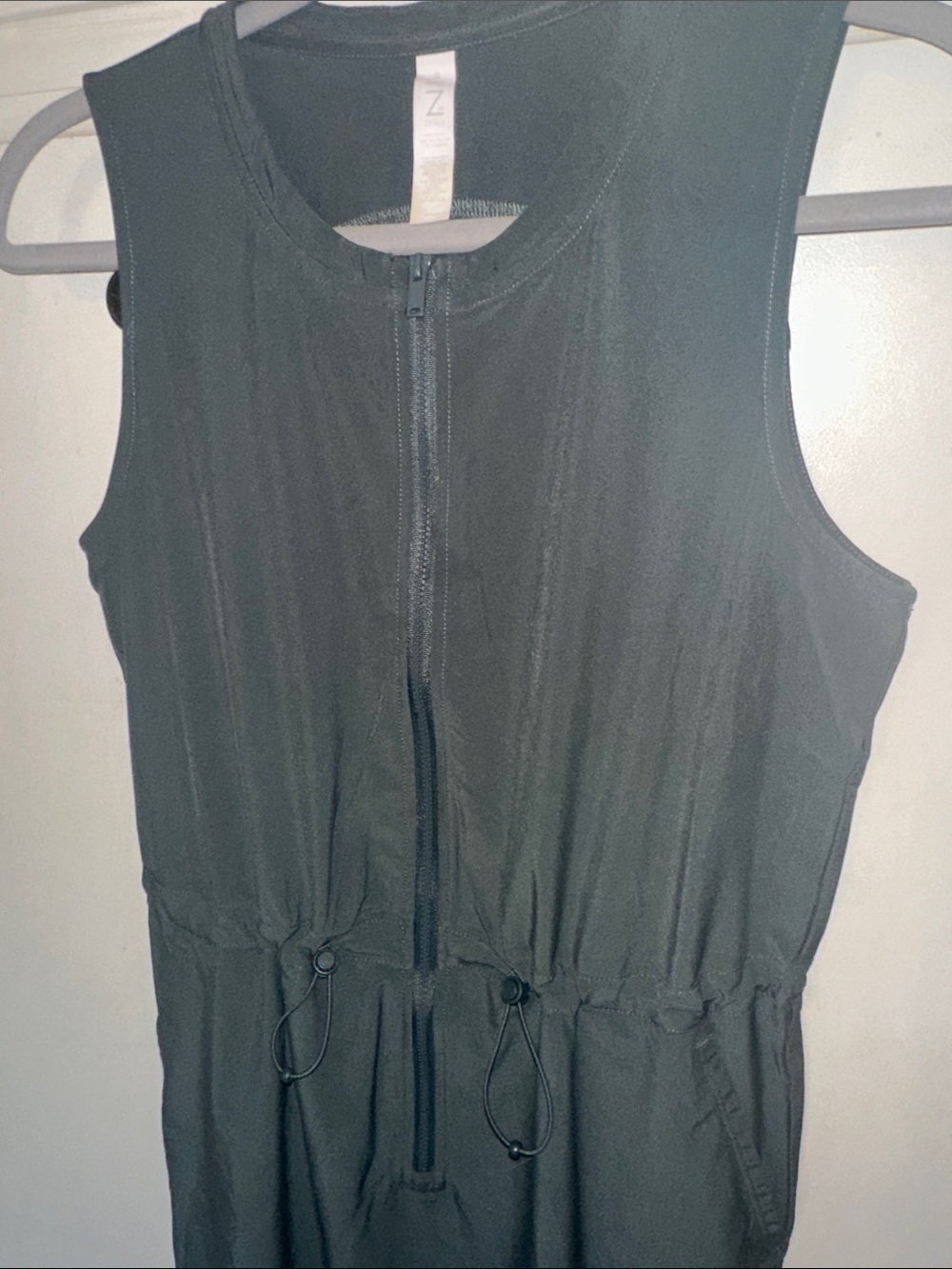 ZELLA Venture Sleeveless Front Zip Utility Dress - Picture 8 of 11